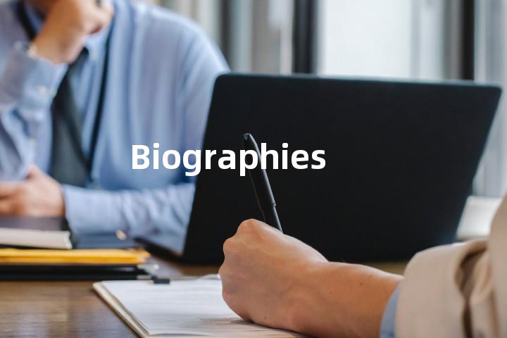 Biographies