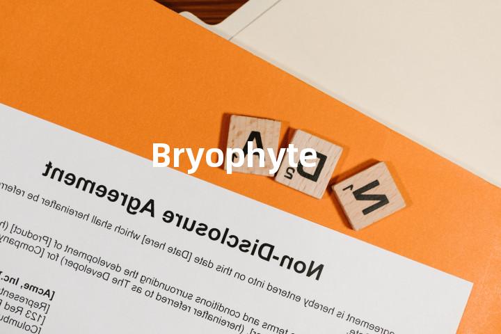 Bryophyte