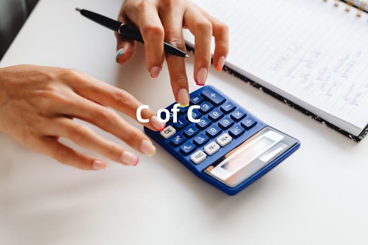 C of C单词图解，单词释义场景配图