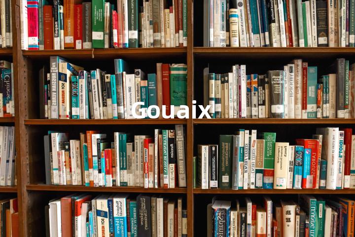 Gouaix单词图解，单词释义场景配图