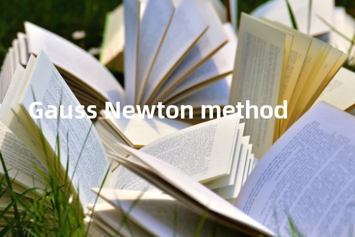 Gauss Newton method单词图解，单词释义场景配图