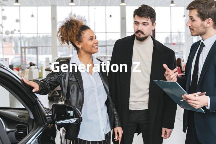Generation Z单词图解，单词释义场景配图