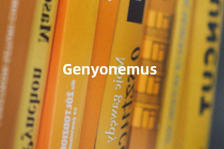 Genyonemus单词图解，单词释义场景配图