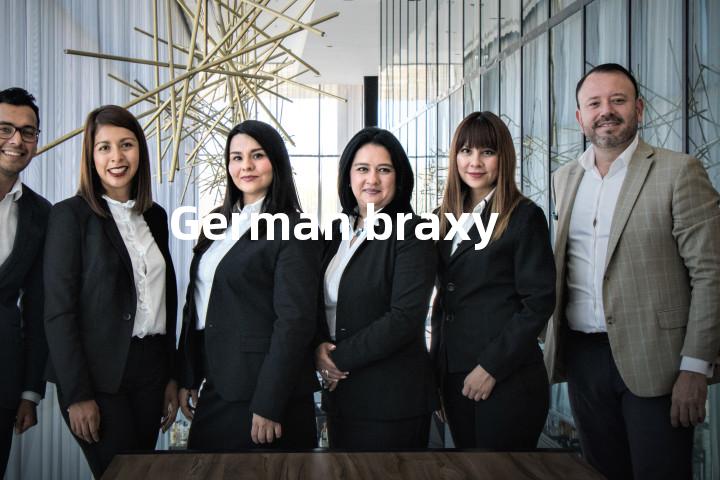 German braxy单词图解，单词释义场景配图