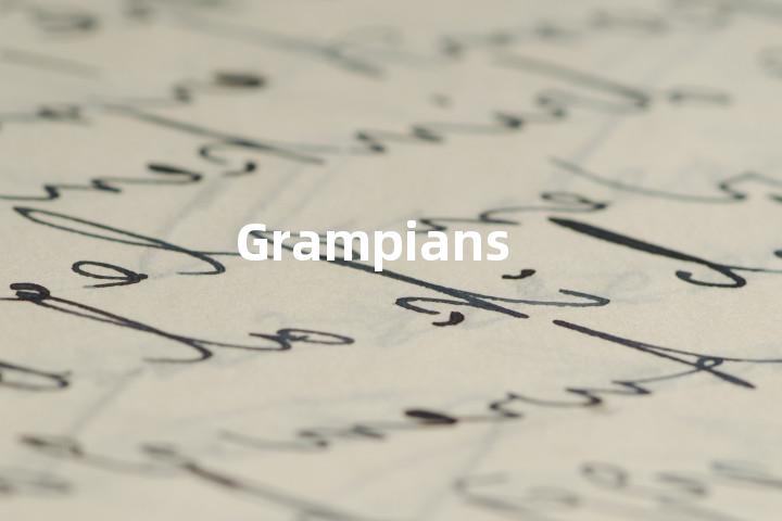 Grampians单词图解，单词释义场景配图