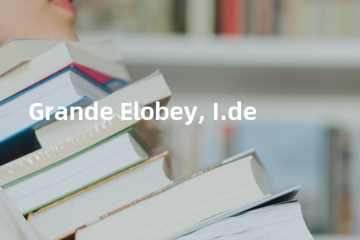 Grande Elobey, I.de单词图解，单词释义场景配图
