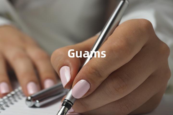 Guams单词图解，单词释义场景配图