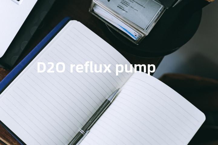 D2O reflux pump单词图解，单词释义场景配图