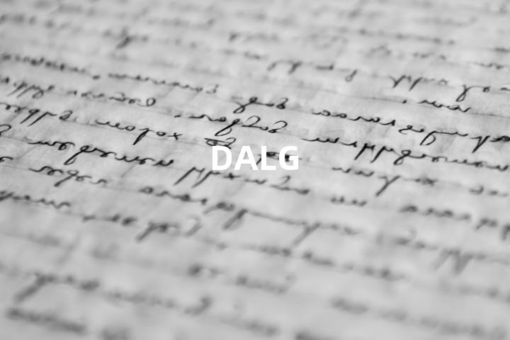 DALG单词图解，单词释义场景配图