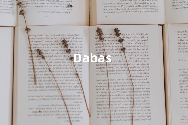 Dabas单词图解，单词释义场景配图