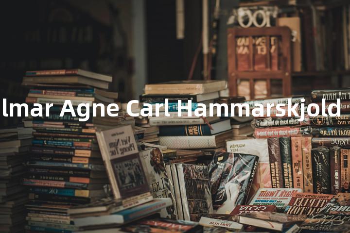 Dag Hjalmar Agne Carl Hammarskjold单词图解，单词释义场景配图