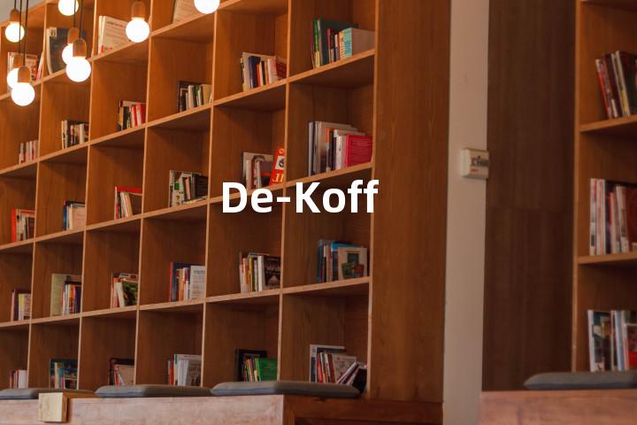 De-Koff单词图解，单词释义场景配图