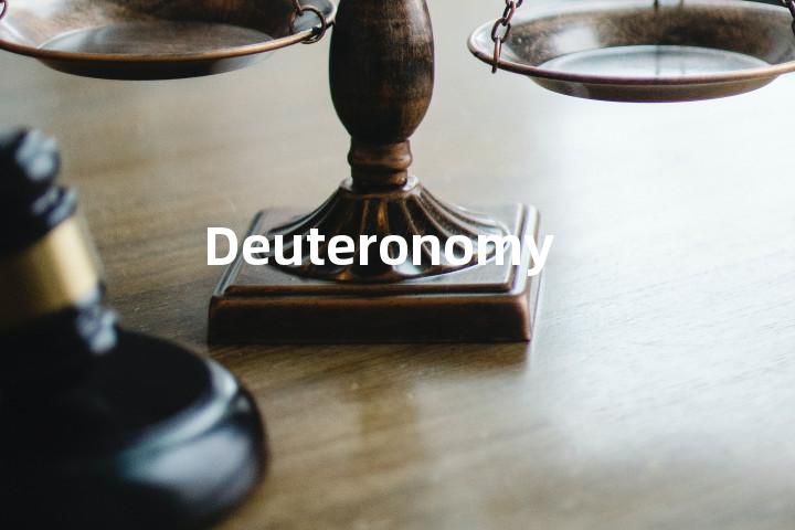 Deuteronomy