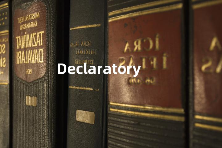 Declaratory