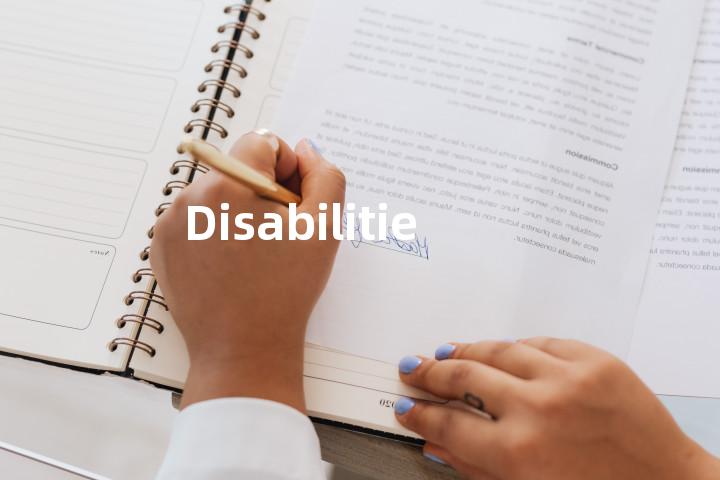 Disabilities