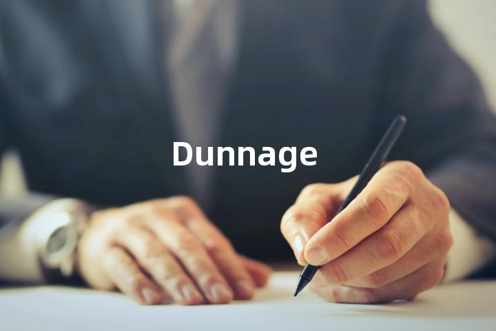 Dunnage