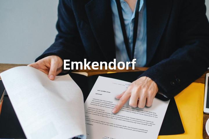 Emkendorf单词图解，单词释义场景配图