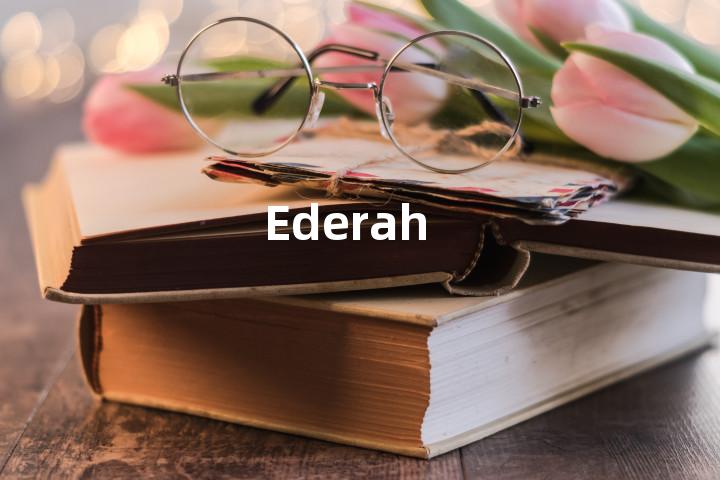 Ederah单词图解，单词释义场景配图