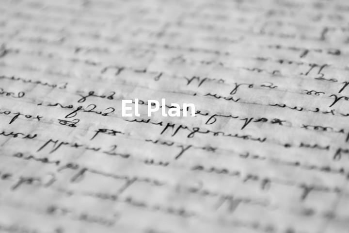 El Plan单词图解，单词释义场景配图