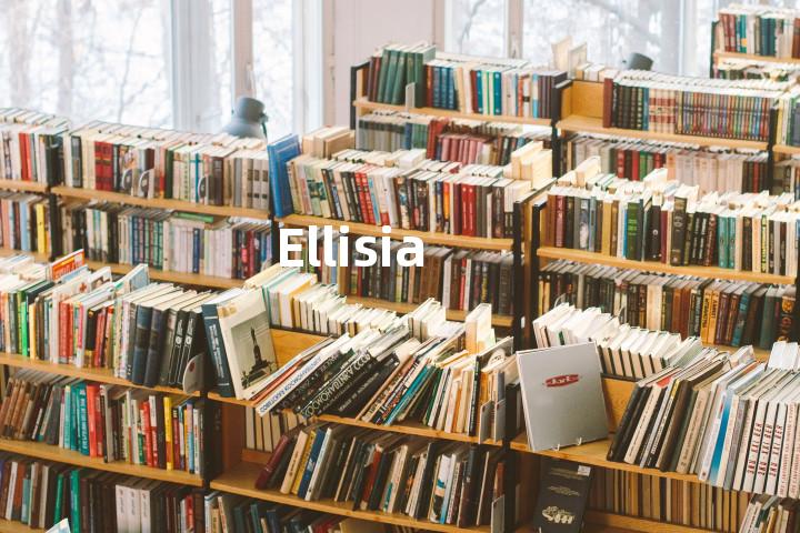 Ellisia单词图解，单词释义场景配图