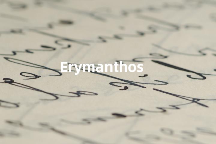 Erymanthos单词图解，单词释义场景配图