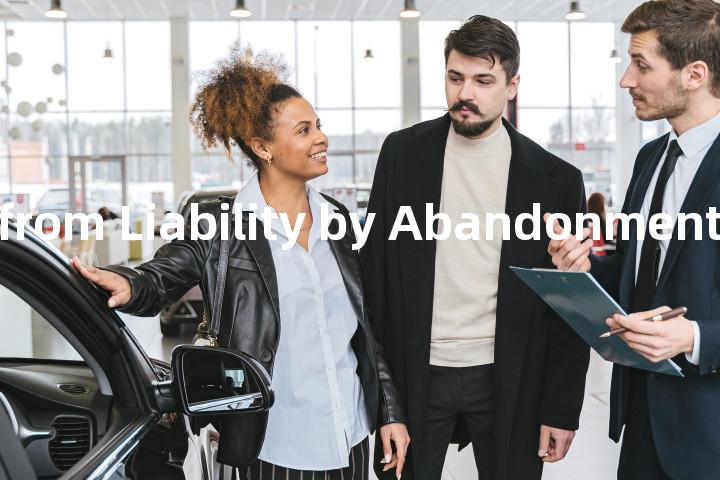 Exemption from Liability by Abandonment单词图解，单词释义场景配图