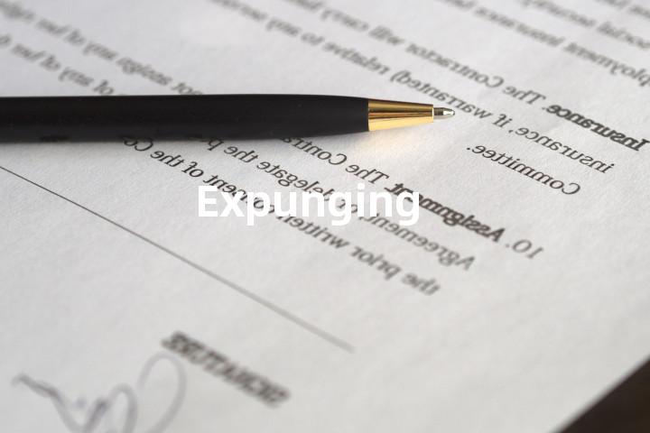 Expunging