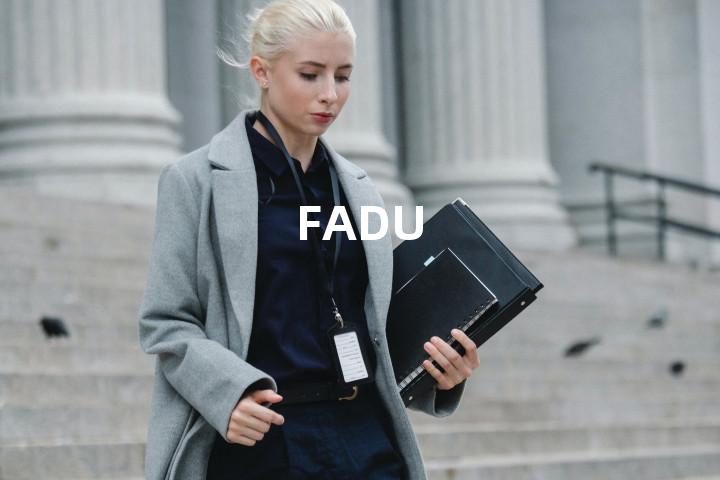 FADU单词图解，单词释义场景配图