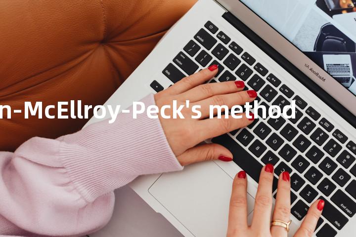 Folin-McEllroy-Peck's method单词图解，单词释义场景配图