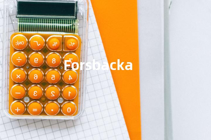 Forsbacka单词图解，单词释义场景配图