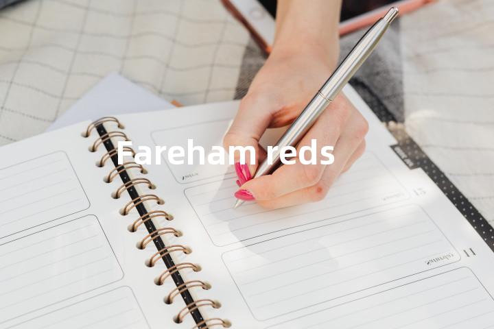 Fareham reds单词图解，单词释义场景配图