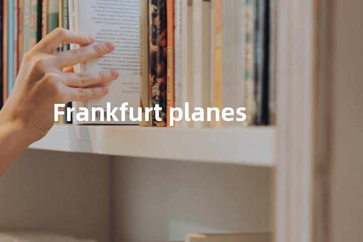 Frankfurt planes单词图解，单词释义场景配图