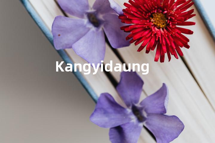Kangyidaung单词图解，单词释义场景配图