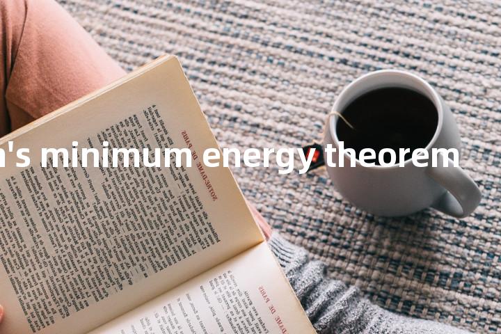 Kelvin's minimum energy theorem单词图解，单词释义场景配图