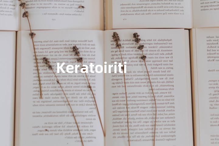 Keratoiritis