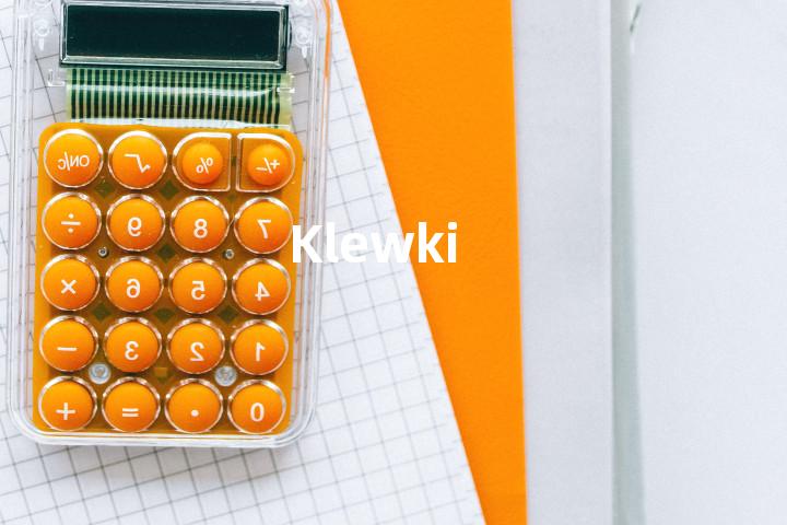 Klewki单词图解，单词释义场景配图