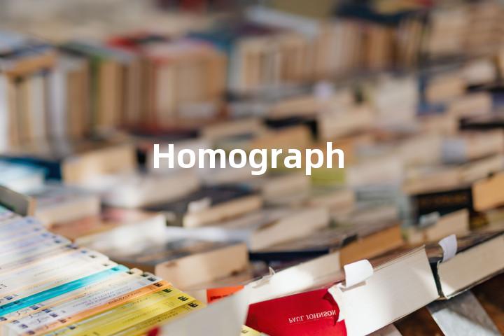 Homograph