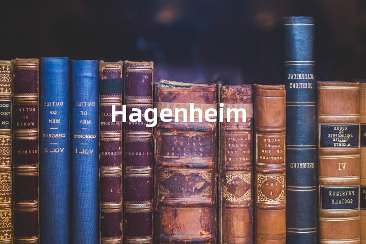 Hagenheim单词图解，单词释义场景配图