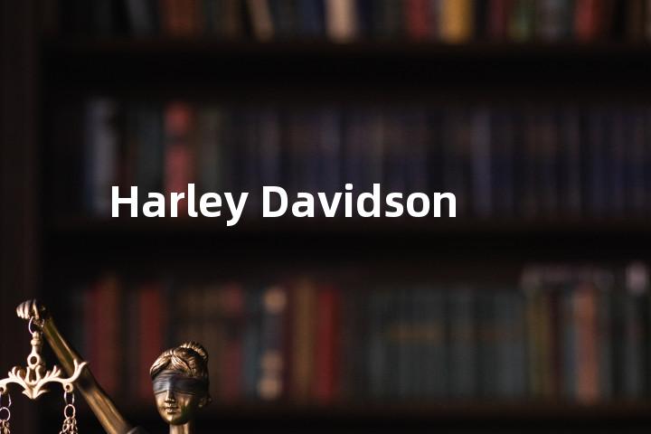 Harley Davidson单词图解，单词释义场景配图