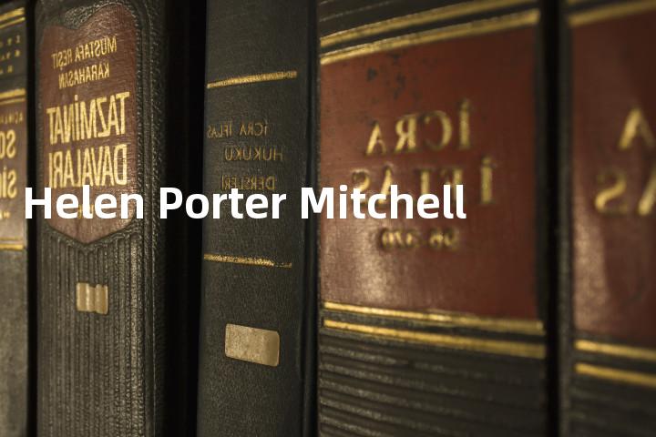 Helen Porter Mitchell单词图解，单词释义场景配图