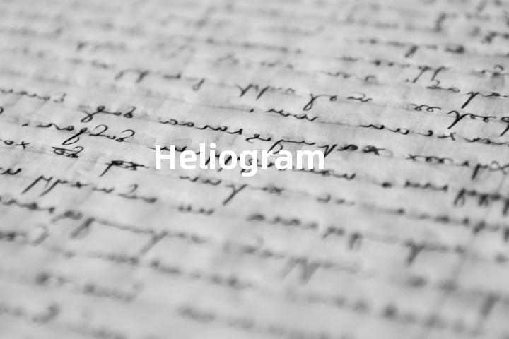 Heliogram