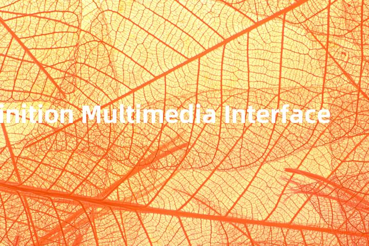 High-Definition Multimedia Interface单词图解，单词释义场景配图
