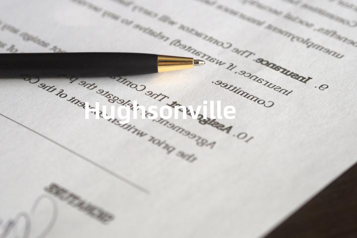 Hughsonville单词图解，单词释义场景配图