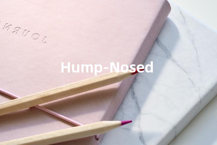 Hump-Nosed单词图解，单词释义场景配图