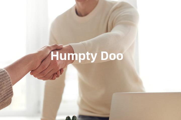 Humpty Doo单词图解，单词释义场景配图