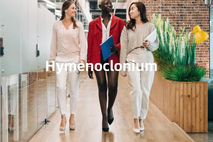 Hymenoclonium单词图解，单词释义场景配图