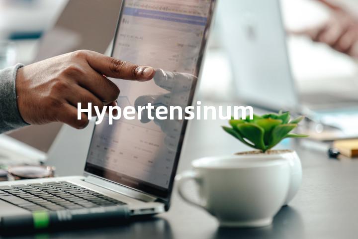 Hypertensinum单词图解，单词释义场景配图