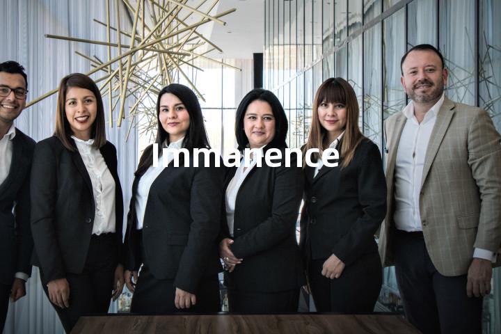 Immanence