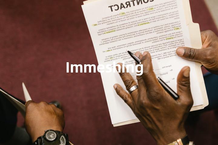 Immeshing
