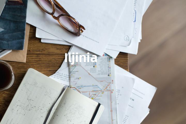 Iljinia单词图解，单词释义场景配图